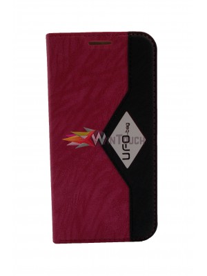 Wear-It Flip Wallet Θήκη για Samsung Galaxy S6 Edge, Φούξια/Μαύρο Αξεσουάρ